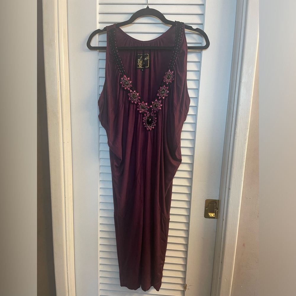 Soul Revival 90s/Y2K Mini Dress w/Top That Drapes Over-Size S